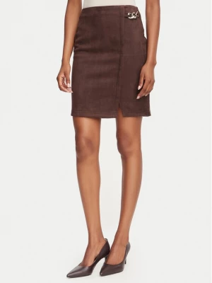 Obrázek produktu Rinascimento Mini sukně CFC0130583003 Tmavě hnědá Slim Fit