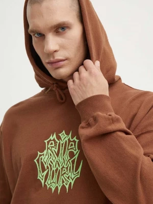 Obrázek produktu Rip Curl Bavlněná mikina Rip Curl hnědá