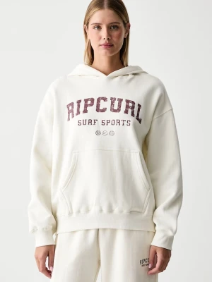 Obrázek produktu Rip Curl mikina s kapucí dámská bavlněná VARSITY SPORTS béžová
