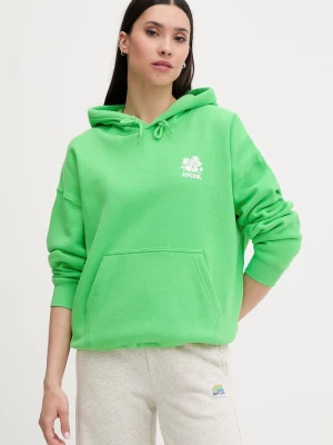 Obrázek produktu Rip Curl mikina s kapucí dámská s bavlnou SURF PUFF HERITAGE zelená