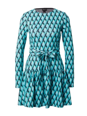 Obrázek produktu River Island Šaty 'FLIPPY' azurová modrá / světlemodrá / mátová / černá