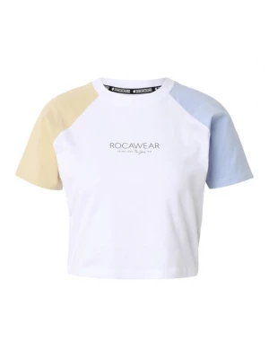 Obrázek produktu ROCAWEAR Tričko 'Fine' světlemodrá / medová / bílá