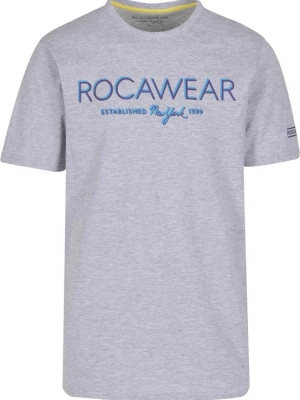 Obrázek produktu ROCAWEAR Tričko 'Neon' modrá / námořnická modř / šedý melír