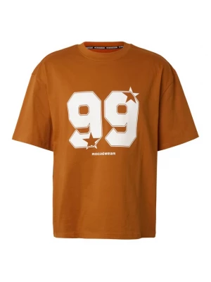 Obrázek produktu ROCAWEAR Tričko 'Strambers' tmavě oranžová / bílá