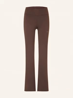 Obrázek produktu Röhnisch Legíny Thermaflow Flare High Waist tmavě hnědá