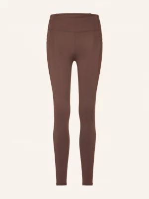 Obrázek produktu Röhnisch Legíny Thermaflow Max High Waist tmavě hnědá