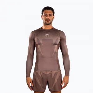Obrázek produktu Roshguard pánský s dlouhým rukávem Venum No Gi Rashguards chocolate brown