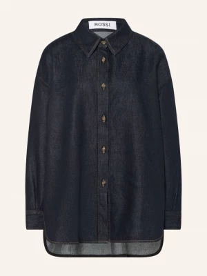Obrázek produktu Rossi Oversized Džínová Blůza Siyan tmavě modrá