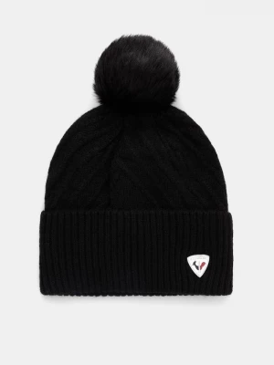 Obrázek produktu Rossignol čepice s bambulí dámská černá