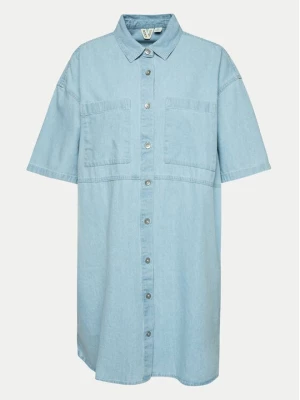 Obrázek produktu Roxy Džínové šaty Pacific Night ERJDD03005 Modrá Relaxed Fit
