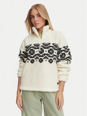 Obrázek produktu Roxy Fleecová mikina ERJPF03178 Krémová Relaxed Fit