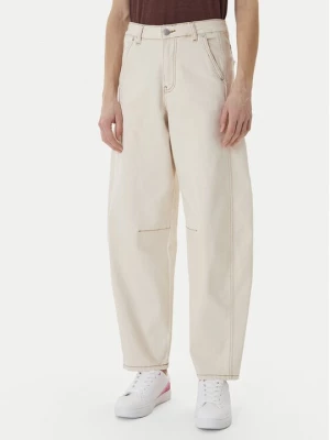 Obrázek produktu Roxy Jeansy Cloudbreak Mid Sandbar ERJDP03324 Écru Barrel Fit Krémová