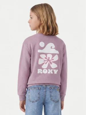 Obrázek produktu Roxy Mikina Surf Feeling Brushed ERGFT04026 Fialová Relaxed Fit