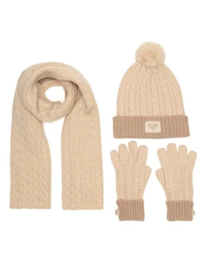 Obrázek produktu Roxy Sada čepice, šála a rukavice RX-KF-001-AW24 Béžová