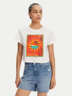 Obrázek produktu Roxy T-Shirt ERJZT05921 Bílá Relaxed Fit