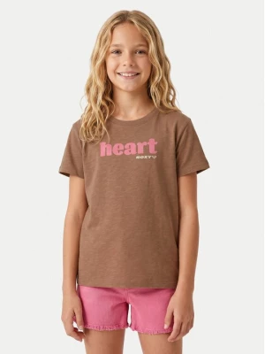 Obrázek produktu Roxy T-Shirt Orchid Art ERGZT04142 Hnědá Regular Fit