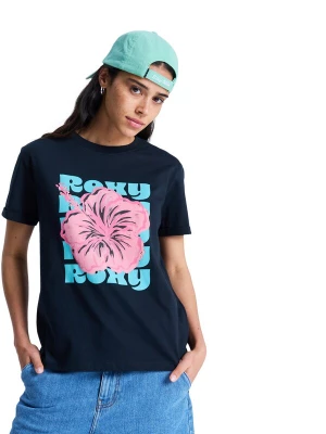 Obrázek produktu ROXY Tričko 'Oceanregular Poster' námořnická modř / nebeská modř / růžová / světle růžová