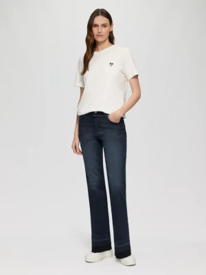 Obrázek produktu Rozšířené džíny / Slim Fit / Mid Rise / Bootcut Leg / opasek s.Oliver modrá