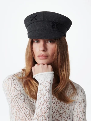 Obrázek produktu RUSLAN BAGINSKIY Bavlněná čepice Ruslan Baginskiy Baker Boy Cap černá