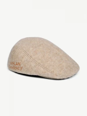 Obrázek produktu RUSLAN BAGINSKIY bekovka dámská s vlnou Wool-blend Ivy Cap béžová