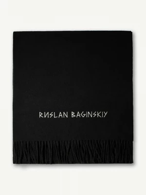 Obrázek produktu RUSLAN BAGINSKIY šála dámská vlněná Wool Scarf černá