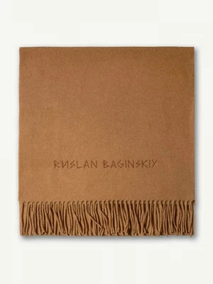 Obrázek produktu RUSLAN BAGINSKIY šála dámská vlněná Wool Scarf hnědá