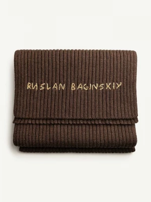 Obrázek produktu RUSLAN BAGINSKIY Vlněná šála hnědá
