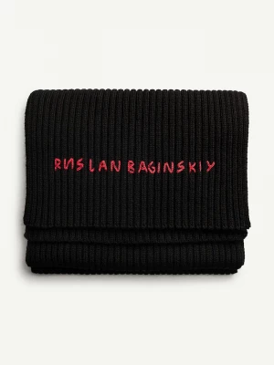 Obrázek produktu RUSLAN BAGINSKIY Vlněná šála Ruslan Baginskiy Scarf černá