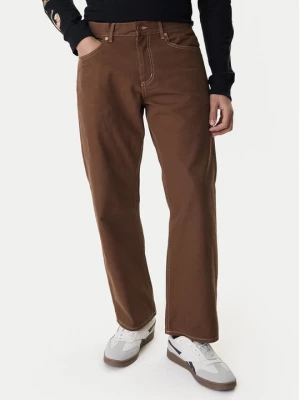 Obrázek produktu RVCA Kalhoty z materiálu Dayshift 23A113502 Hnědá Relaxed Fit