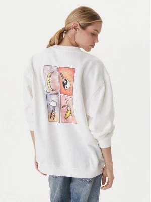 Obrázek produktu RVCA Mikina Spanky Loteria 23B463501 Bílá Oversize