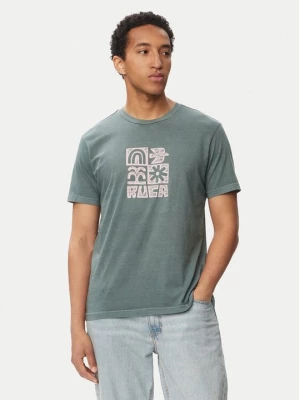 Obrázek produktu RVCA T-Shirt Mosaic 23A351543 Tmavomodrá Regular Fit