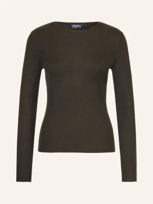 Obrázek produktu S Max Mara Tričko S Dlouhým Rukávem Disegno tmavě hnědá