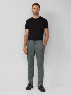 Obrázek produktu s.O JOGG: Oblekové kalhoty slim fit střihu z jemně vzorovaného interlockového žerzeje s.Oliver