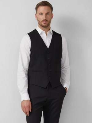 Obrázek produktu s.O PURE: Obleková vesta slim fit střihu s.Oliver černá