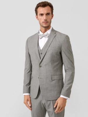 Obrázek produktu s.O PURE: sako se střihem Slim Fit, ze vzorované strečové tkaniny s.Oliver hnědá