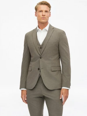 Obrázek produktu s.O ULTIMATE: sako z vlněné směsi, střih Slim Fit s.Oliver hnědá