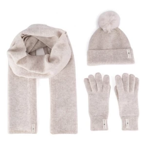 Obrázek produktu Sada čepice, šála a rukavice Beverly Hills Polo Club BHPC-WC-002-AW24 Béžová