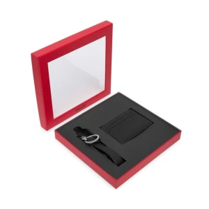 Obrázek produktu Sada pouzdro na karty a klíčenka HUGO GBHM Key Chain&C.Case 50573603 Černá