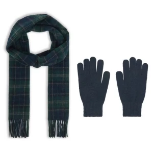 Obrázek produktu Sada šála a rukavice Barbour MGS0018NY91 Tmavomodrá