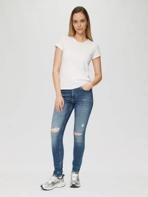 Obrázek produktu Sadie jeans / skinny fit / high rise / skinny leg / super stretch / distressed details QS modrá