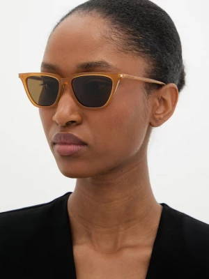Obrázek produktu Saint Laurent sluneční brýle typu wayfarer dámské hnědá