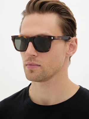 Obrázek produktu Saint Laurent sluneční brýle typu wayfarer pánské hnědá