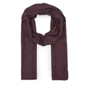 Obrázek produktu Šál Calvin Klein Emblem Aop Glossy Tonal Scarf LV04F8096G Bordó