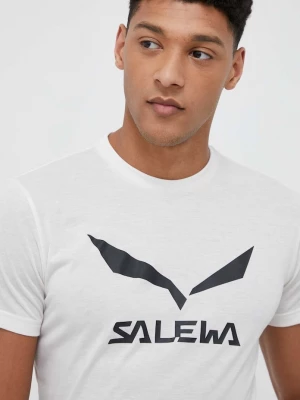 Obrázek produktu Salewa Trekingové tričko pánské Solidlogo Dry béžová