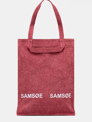 Obrázek produktu Samsoe Samsoe Bavlněná kabelka Samsoe Samsoe SALUCCA Samsøe Samsøe růžová