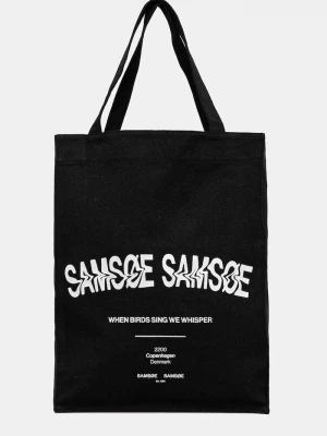 Obrázek produktu Samsoe Samsoe Bavlněná kabelka Samsoe Samsoe SAPRINT Samsøe Samsøe černá