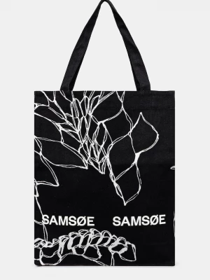 Obrázek produktu Samsoe Samsoe Bavlněná kabelka Samsoe Samsoe SAPRINT Samsøe Samsøe černá