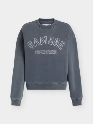 Obrázek produktu Samsøe Samsøe Mikina 'Savan' kouřově modrá / bílá