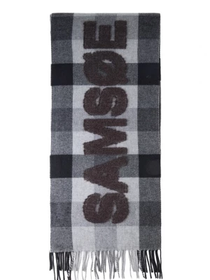 Obrázek produktu Samsøe Samsøe Šála šedá / tmavě šedá / černá