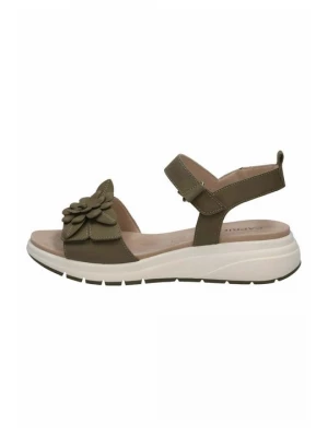 Obrázek produktu Sandály na klínu Caprice khaki